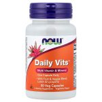 Now Мультивитамины Daily Vits Multi 120 таб (м)
