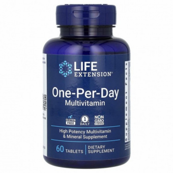 Life Extension One-Per-Day Multivitamin 60 tab (м)